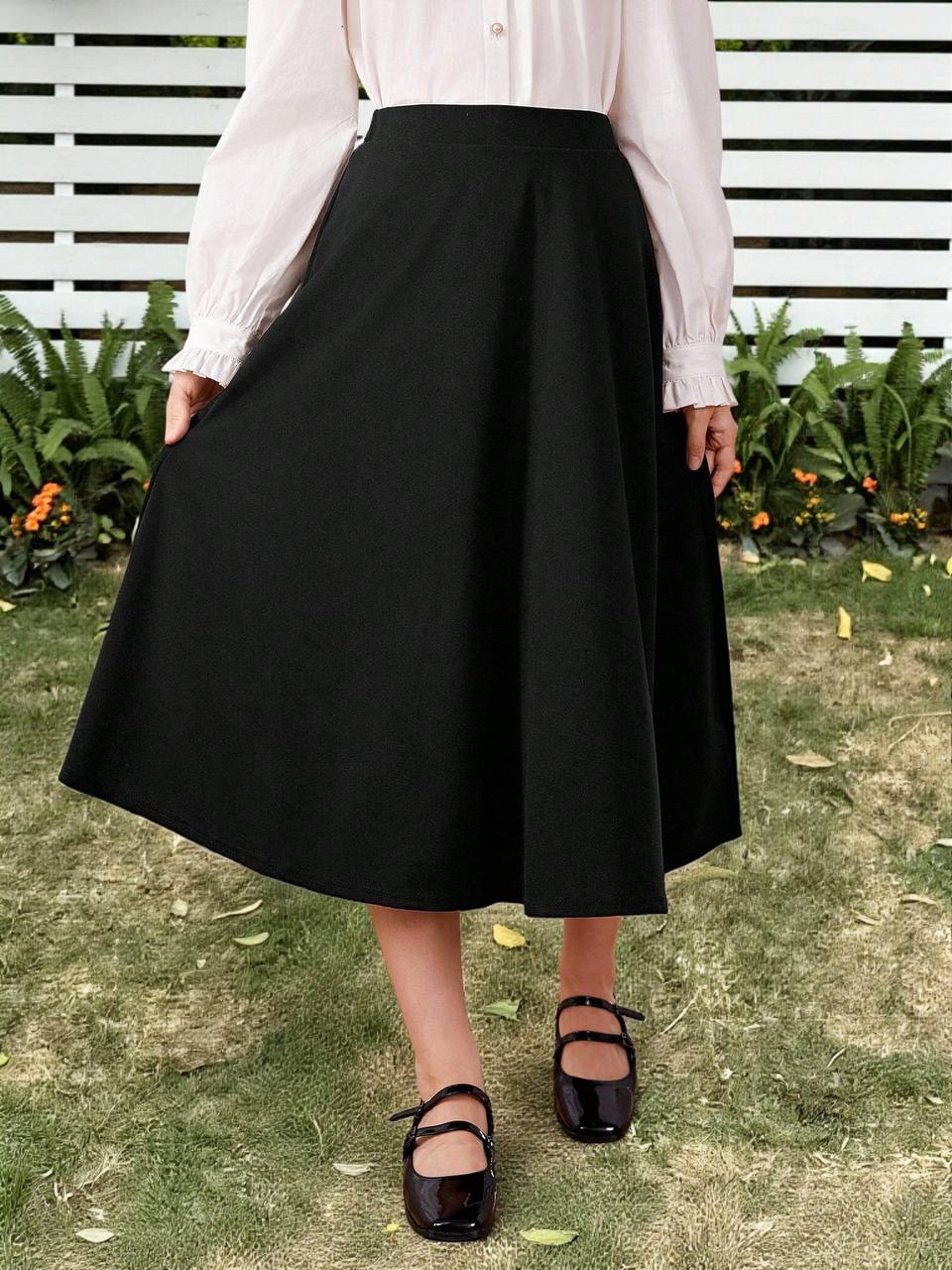 Black A-line skirt or dress — Solomon Heights Academy uniform